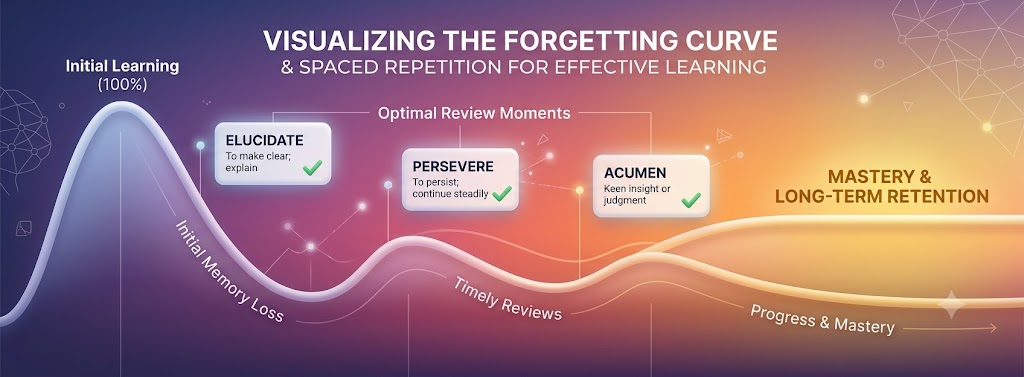 Đường cong quên và spaced repetition